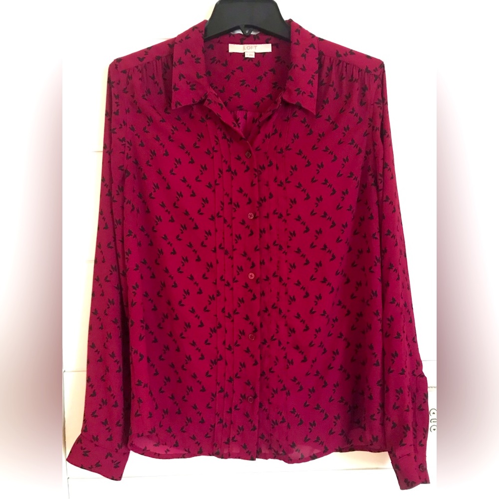 M Loft blouse